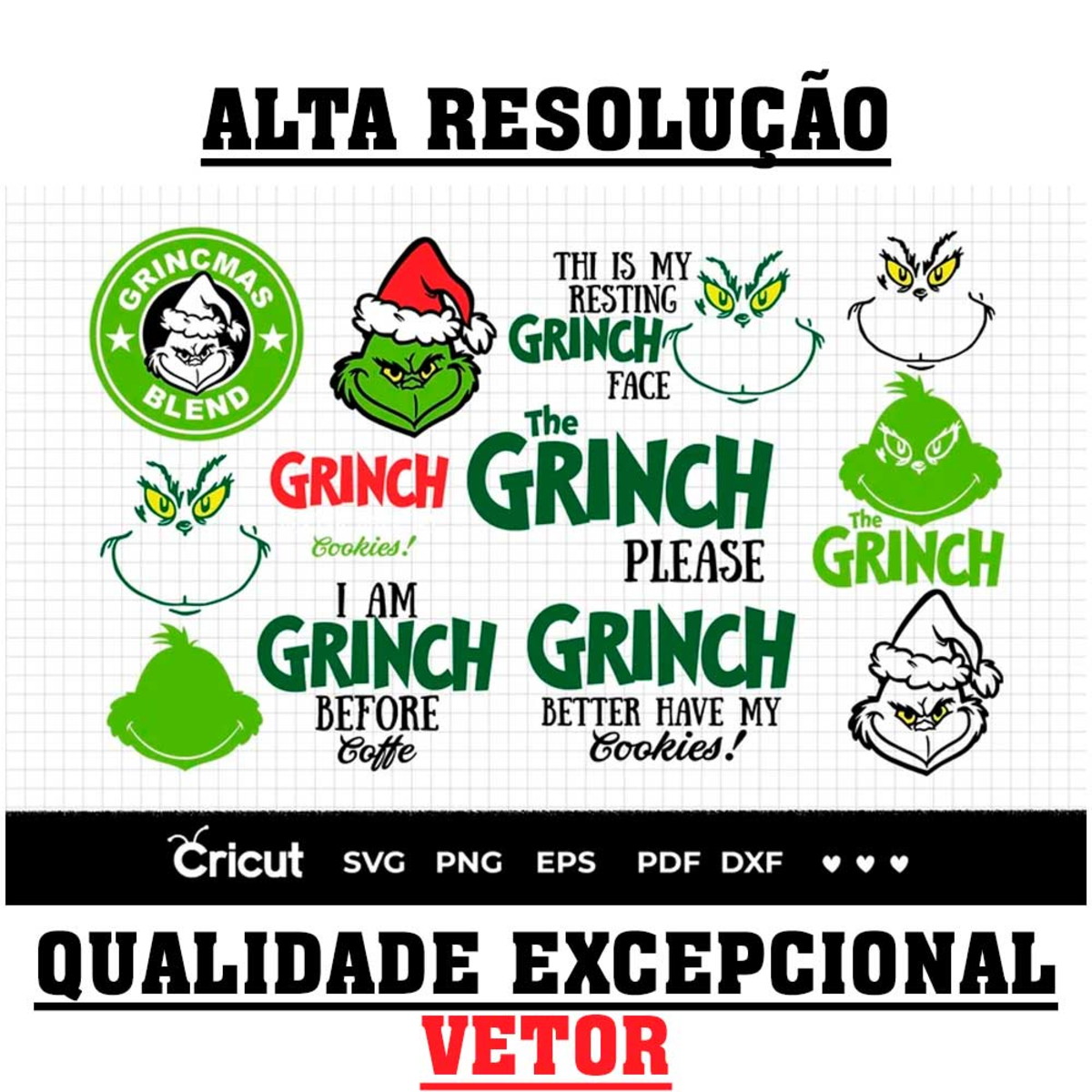 Kit Digital Sapo Grinch - Imagem 4