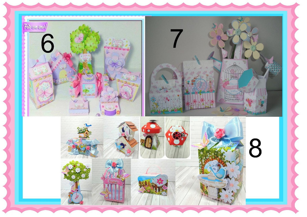 Kit Digital Silhouette Super Kit Jardim Encantado 11 Kits - Imagem 3