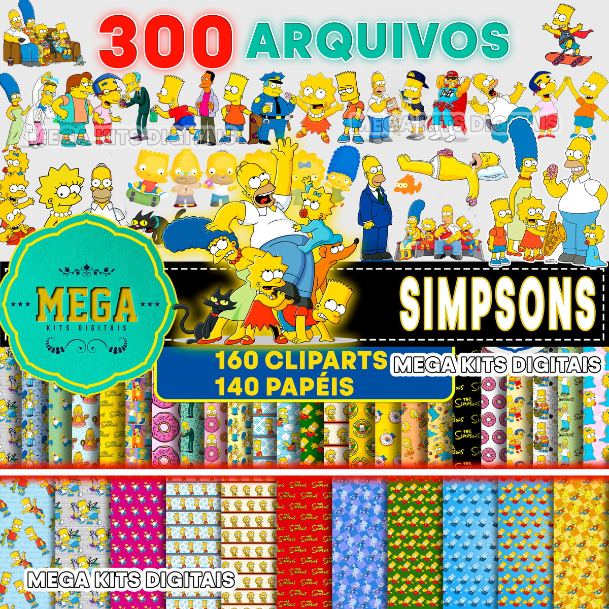Kit Digital Simpsons