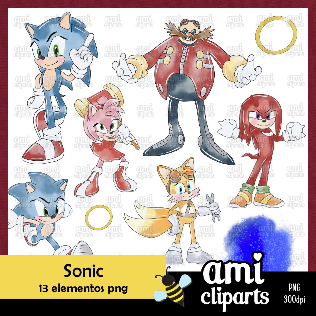 Kit Digital Sonic Aquarela