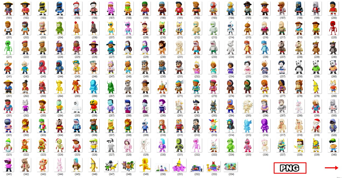 Kit Digital Stumble Guys - Imagem 3
