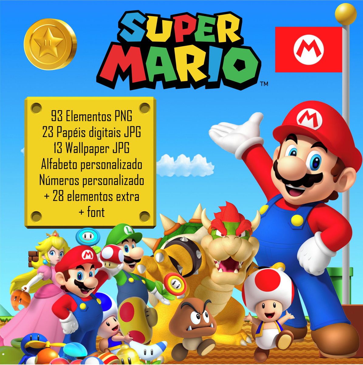 Kit Digital - Super Mario Bros