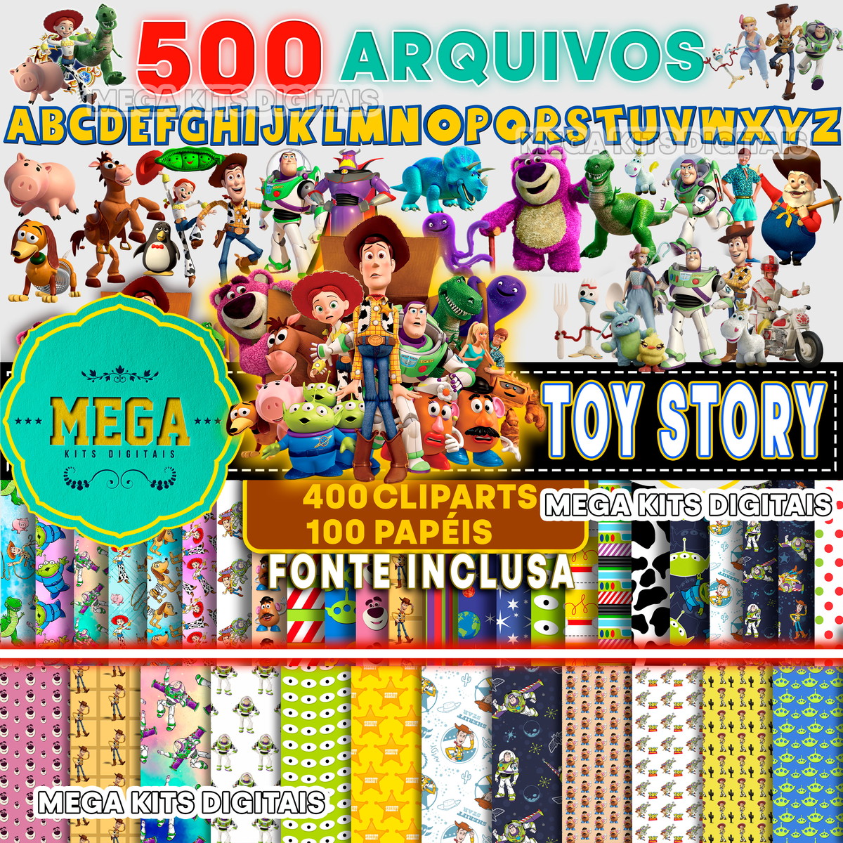 Kit Digital Toy Story