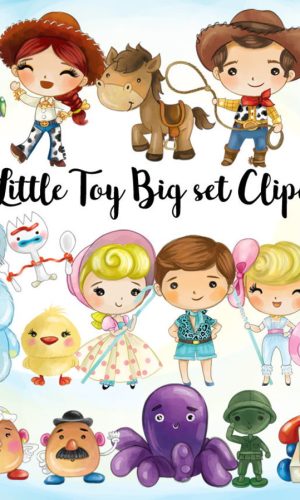 kit digital Toy Story cute