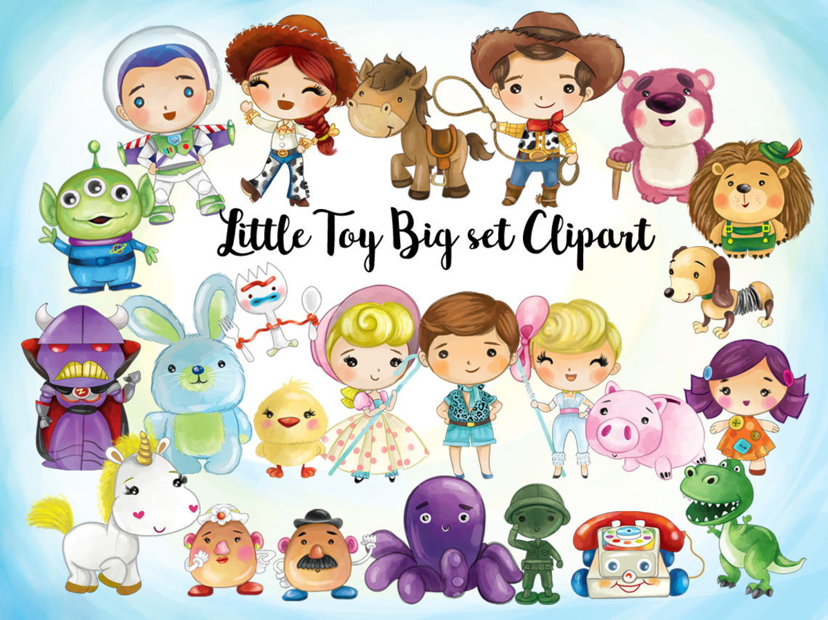 kit digital Toy Story cute