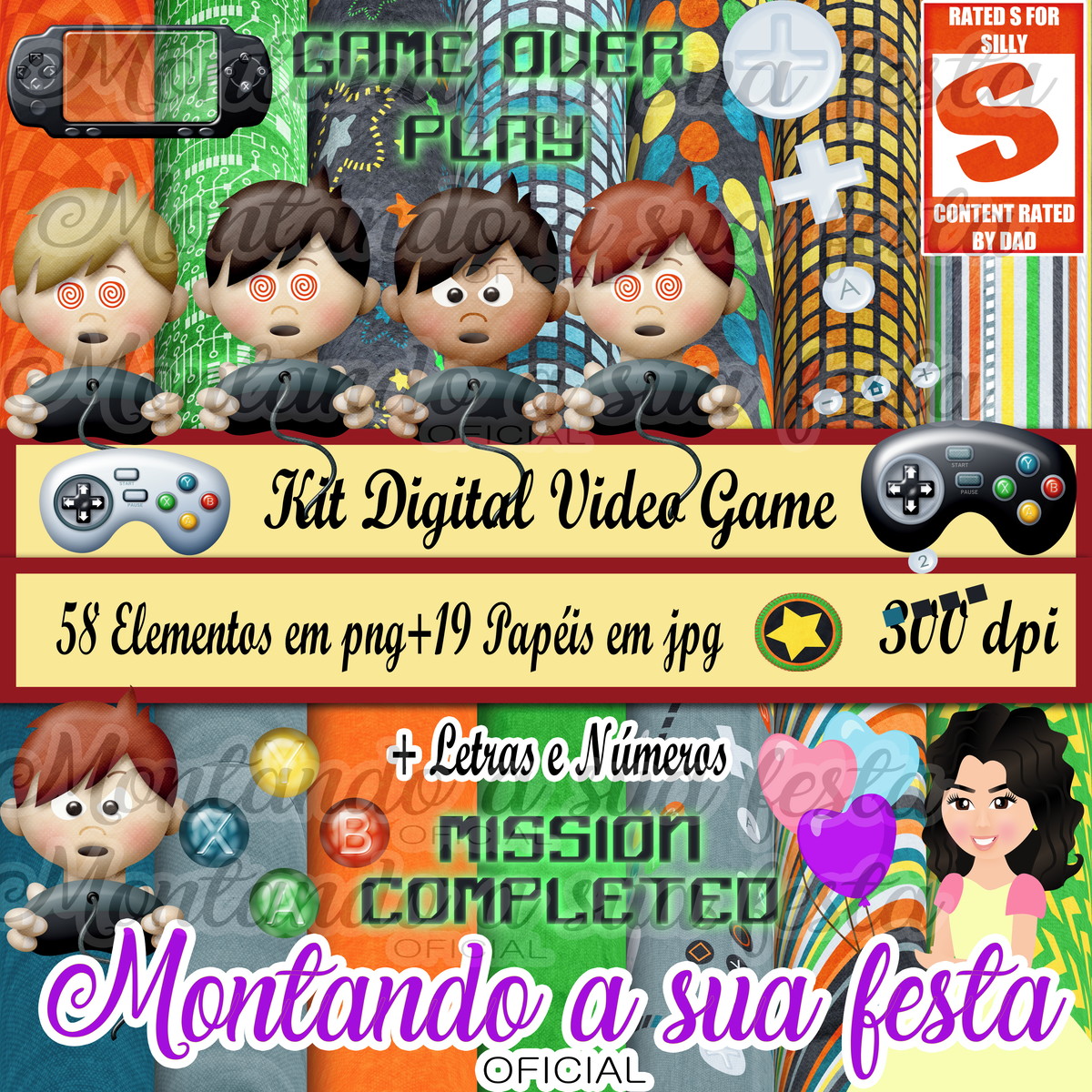 Kit Digital Vídeo Game