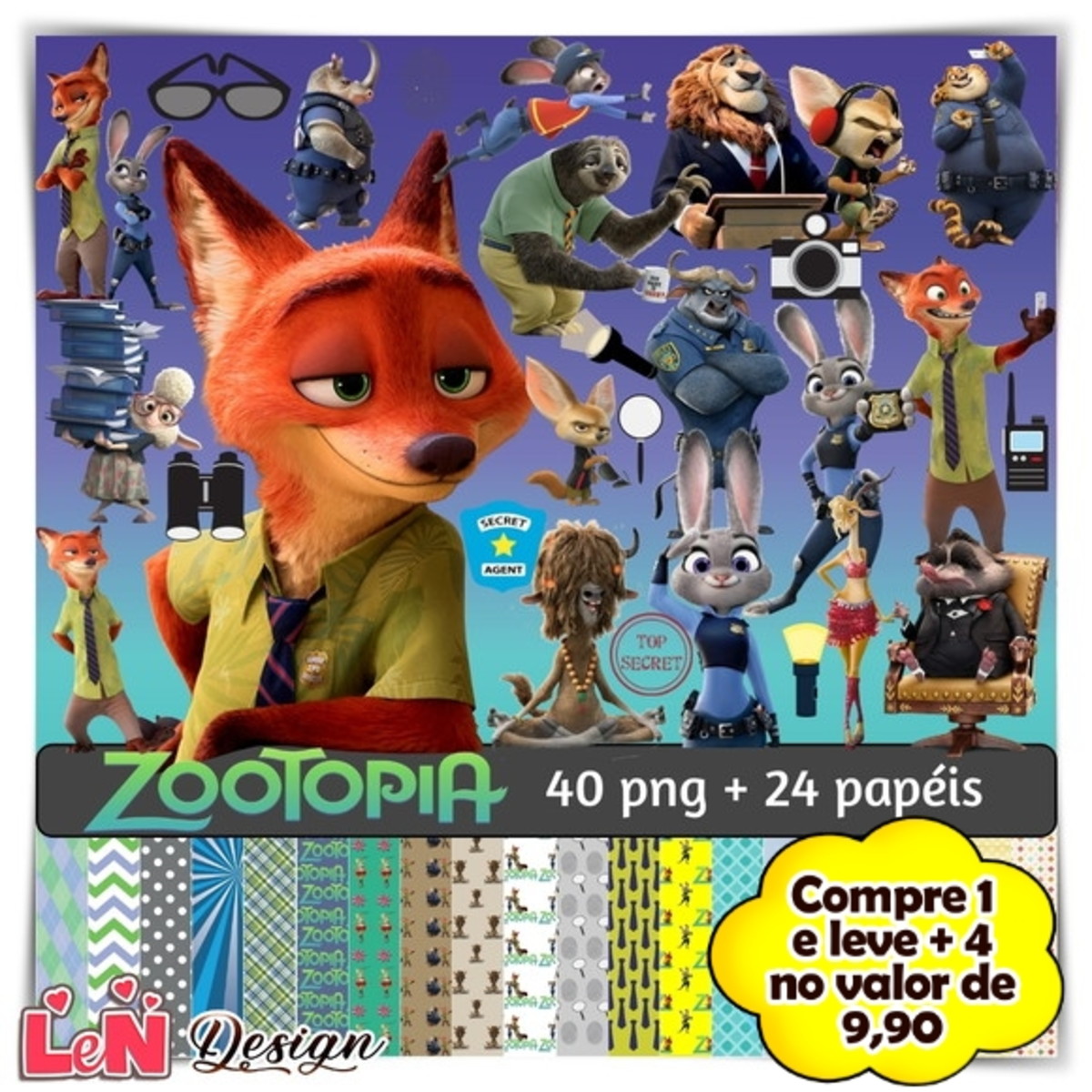 Kit Digital Zootopia