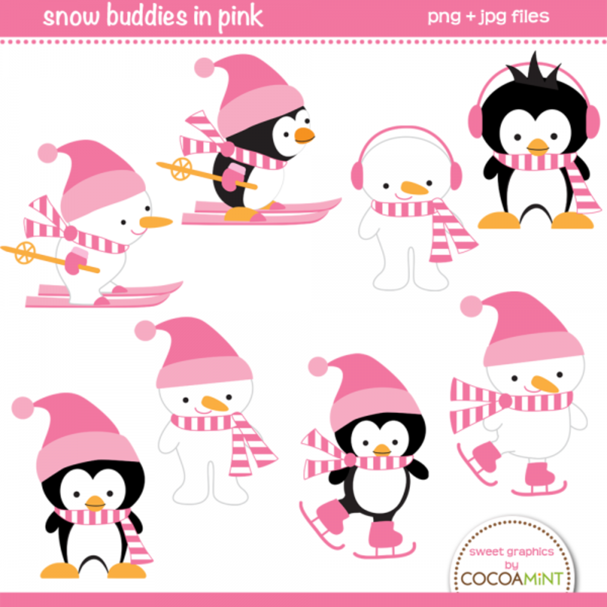 Kits Digitais - Pinguins - Imagem 5