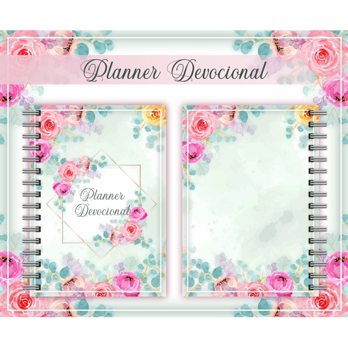 M405- Arquivo Digital Planner Devocional Permanente -A5