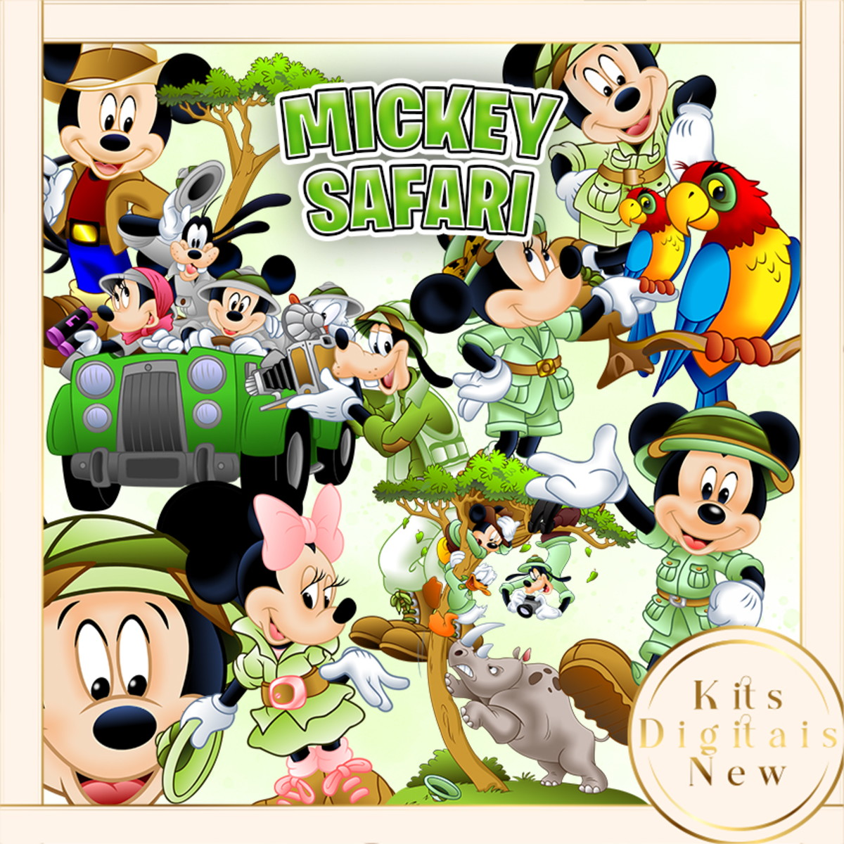 Mickey Safari Kit Digital
