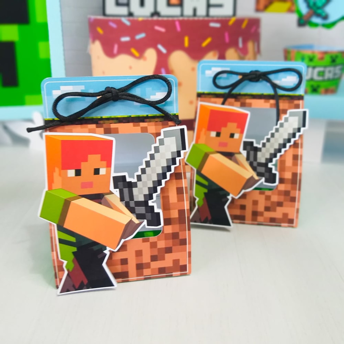 Minecraft - Arquivos de Corte Studio e pdf + Fotos 2512 - Imagem 4