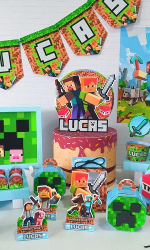 Minecraft - Arquivos de Corte Studio e pdf + Fotos 2512