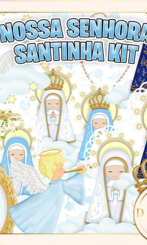 Nossa Senhora Santinha Kit Digital