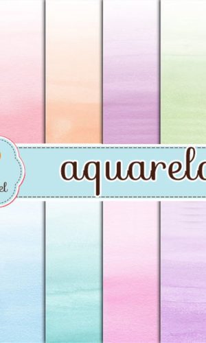 Papel Digital - Aquarela 5