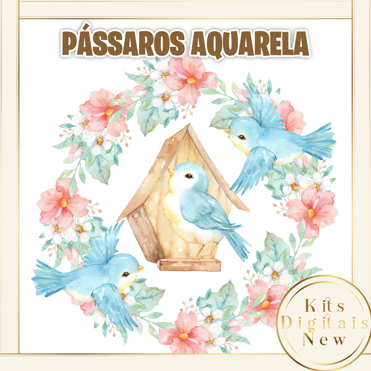 PASSAROS PASSARINHOS KIT DIGITAL