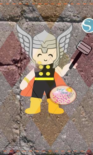 PERSONAGEM THOR - CAMADAS - 1439 STUDIO