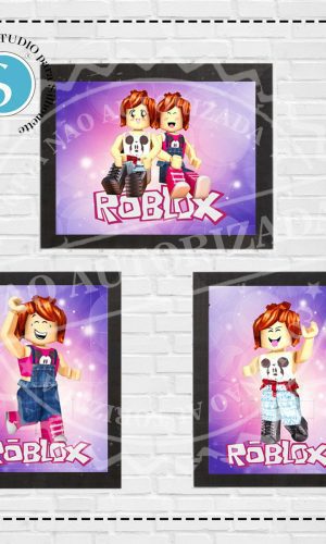 QUADRO ROBLOX JULIA MINEGIRL - ARQUIVO DIGITAL