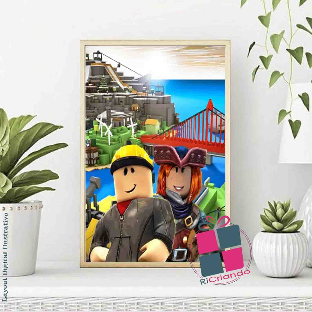 QUADROS ROBLOX - ARQUIVO DIGITAL - Imagem 3