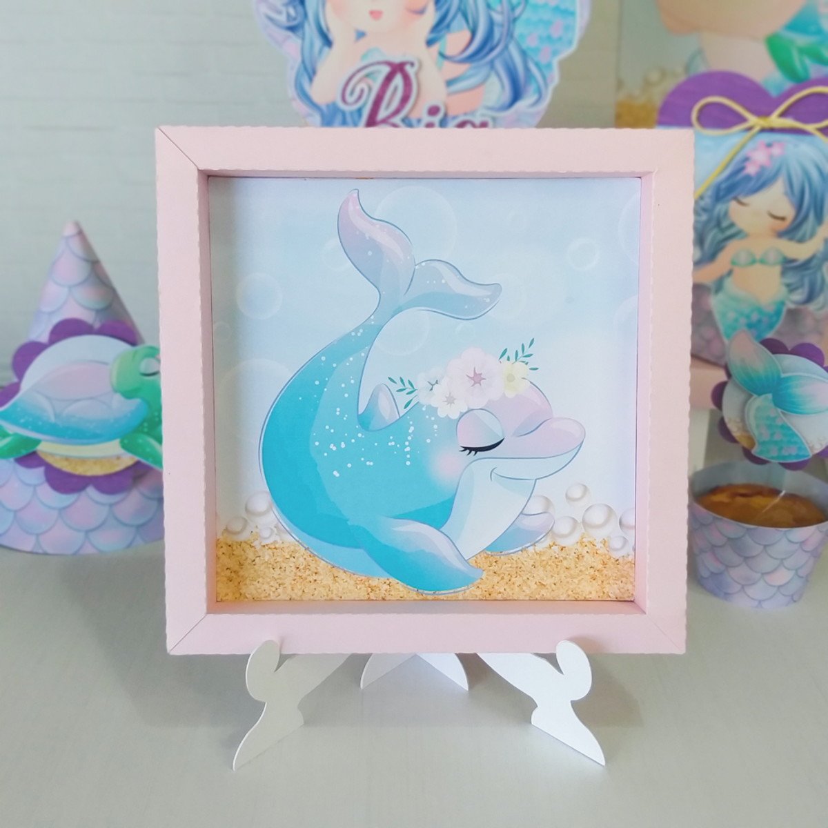 Sereia Aquarela - Arquivos Corte Studio pdf - 2512 - Imagem 5