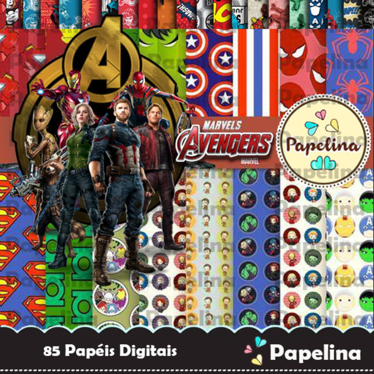 Super Kit Digital Avengers - Imagem 3