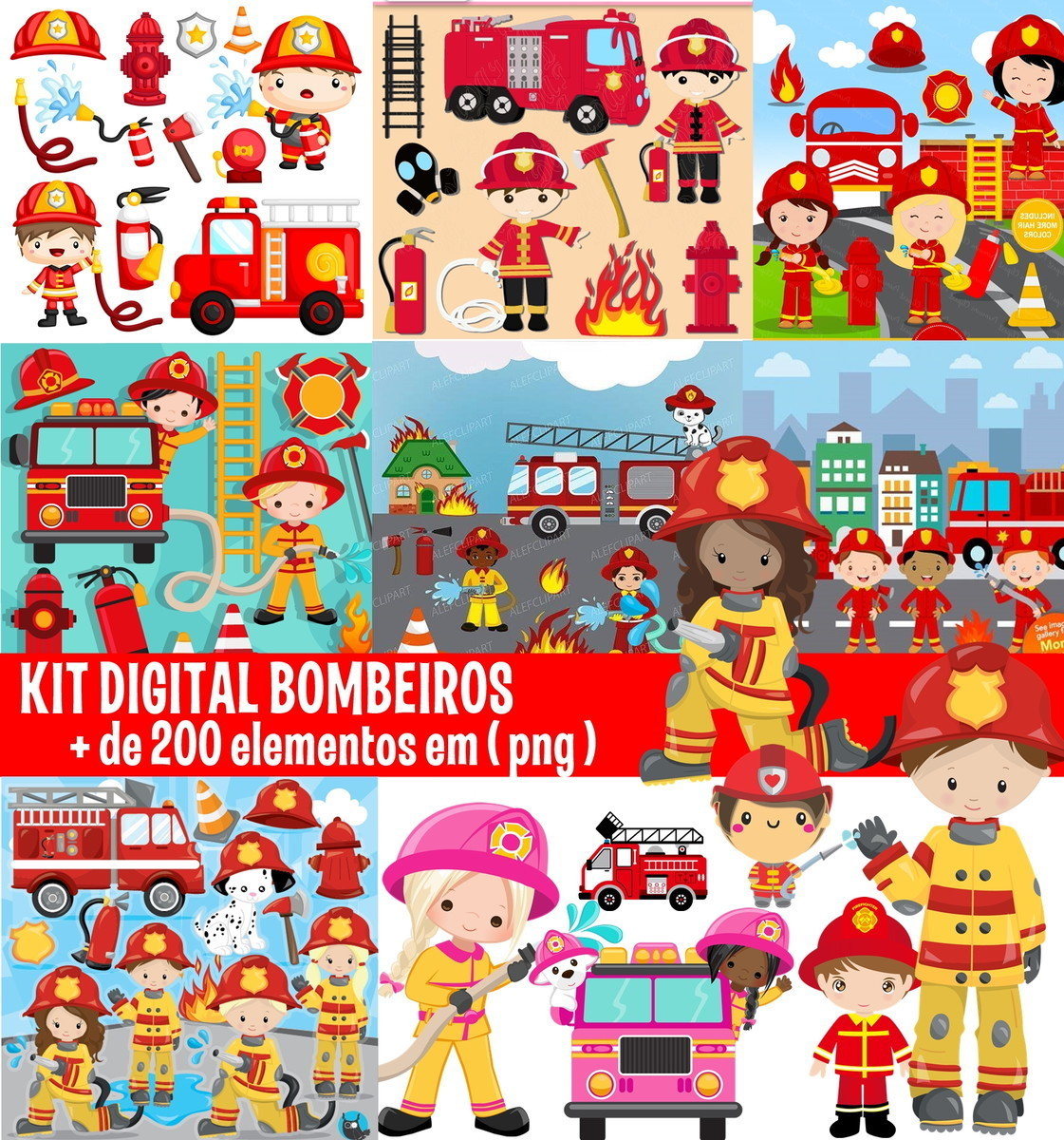 Super Kit Digital Bombeiros