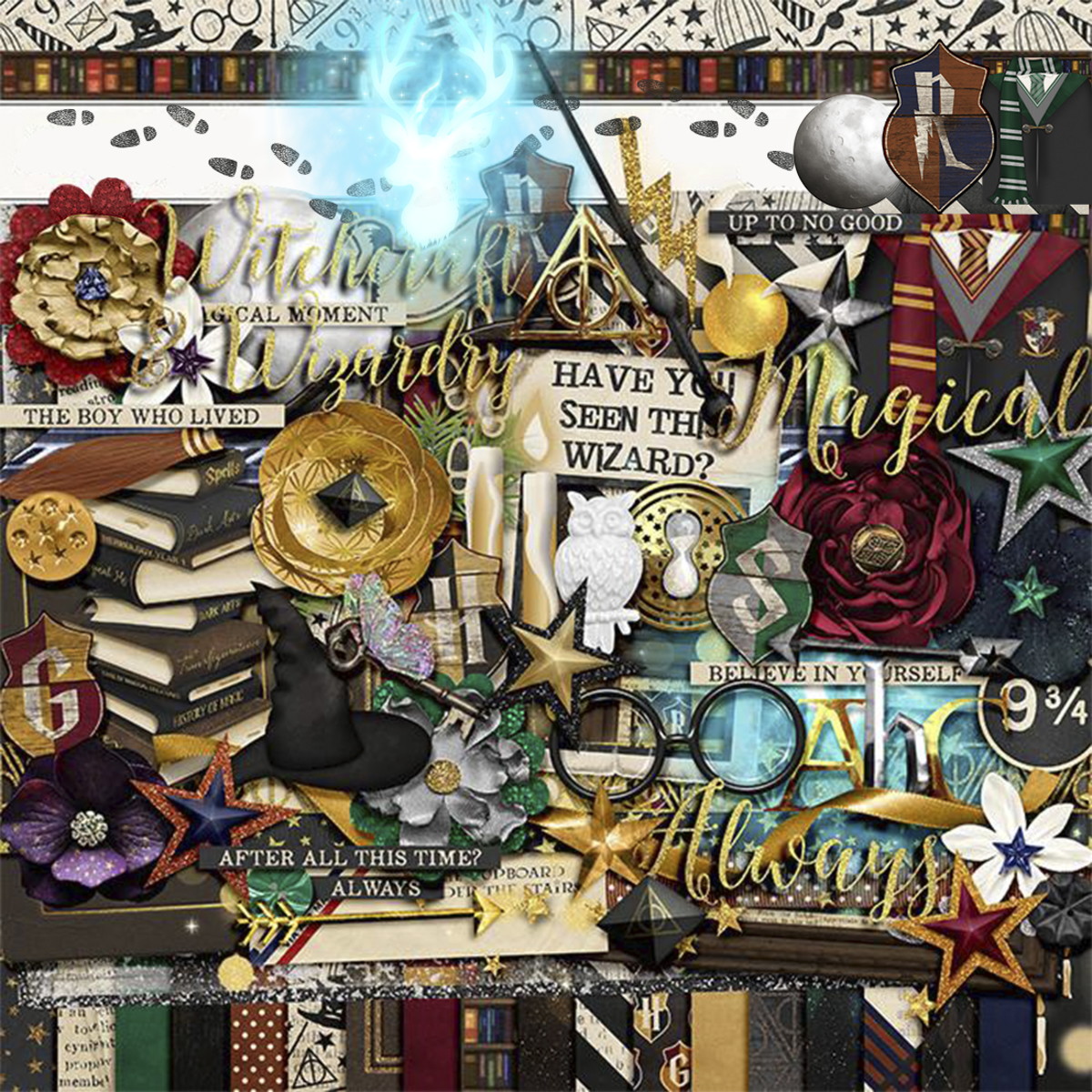 Kit Digital Harry Potter I - Imagem 2