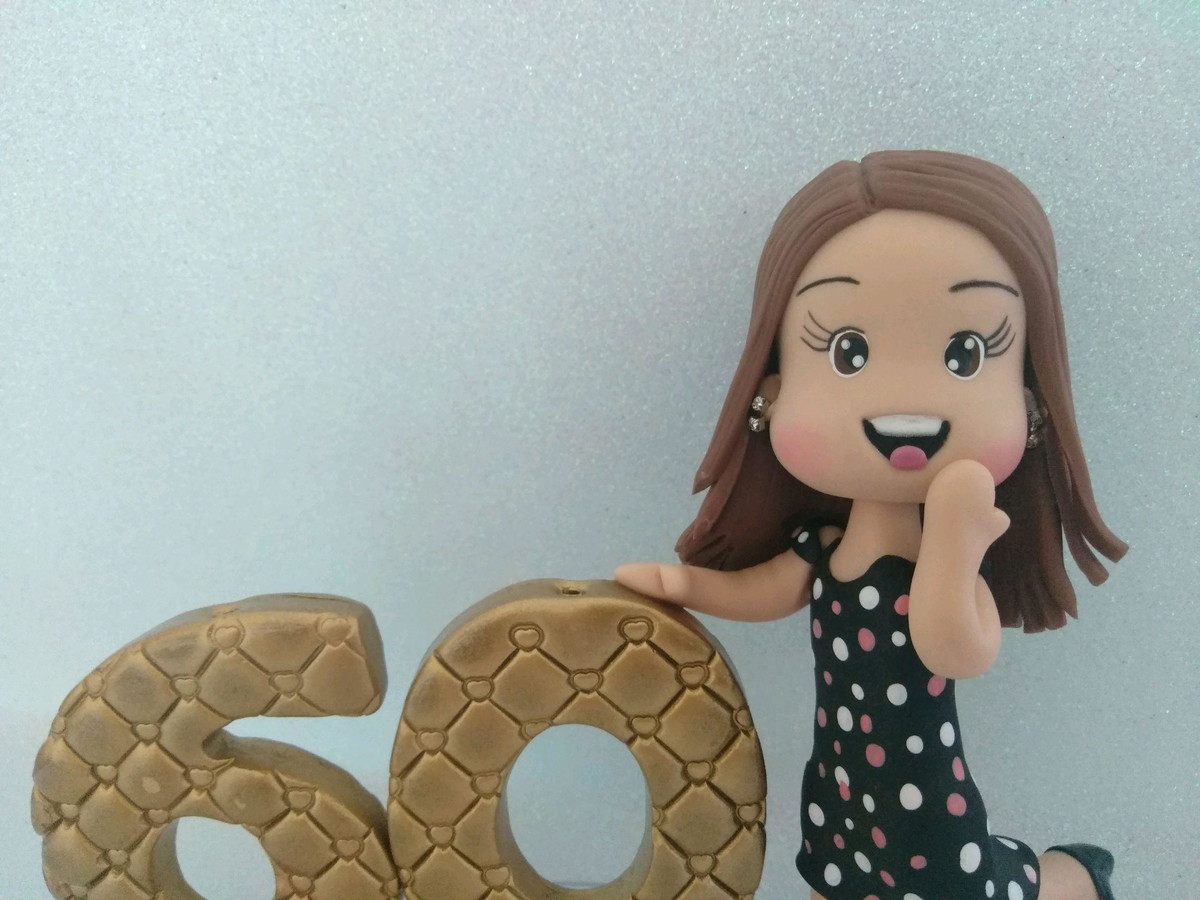 Topo de bolo 60 anos