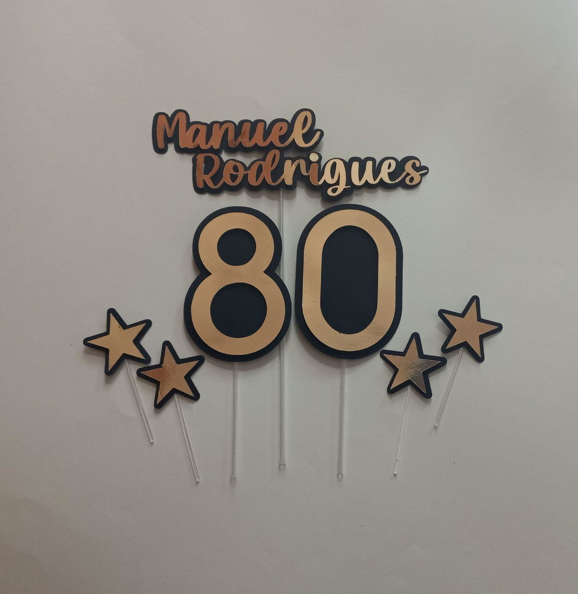Topo de Bolo Personalizado