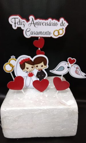 Arquivo Topo de Bolo - Aniversário de Casamento / Namoro