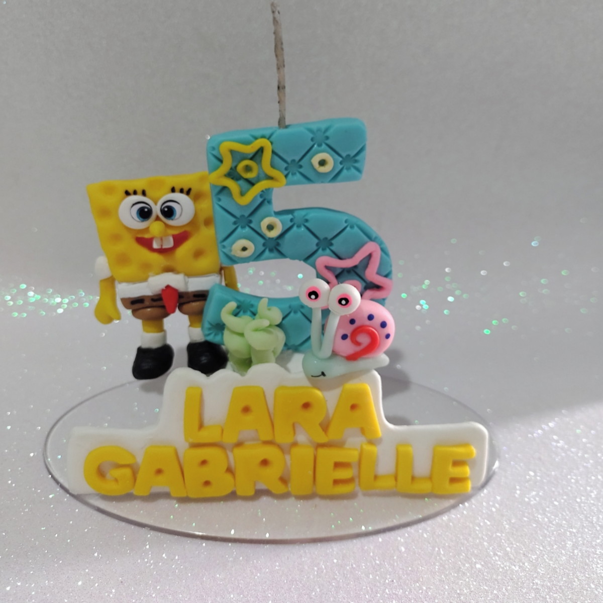 Topo de Bolo Bob Esponja