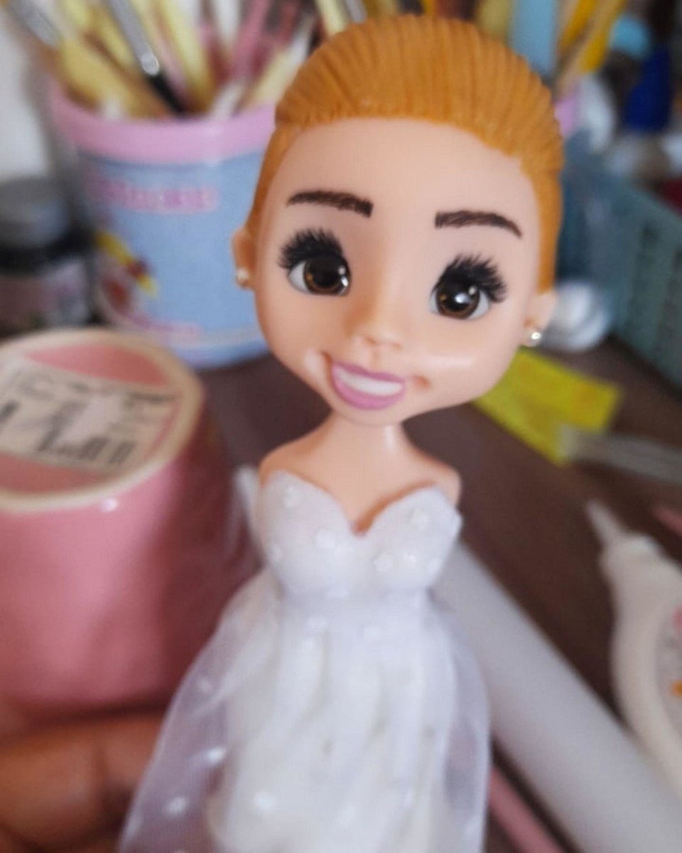 Topo de Bolo Casamento - Imagem 4