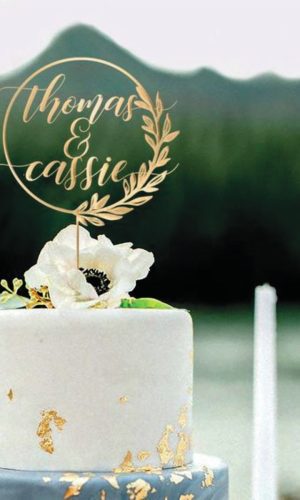 Topo de Bolo Casamento Circulo Arquivo de Corte