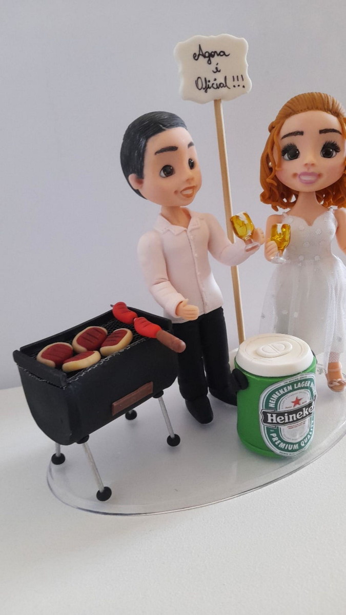 Topo de Bolo Casamento - Imagem 3