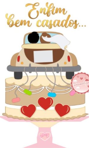 Arquivo Topo de Bolo - Casamento / Namoro / Noivado