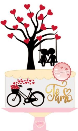 Arquivo Topo de Bolo - Casamento / Namoro / Noivado
