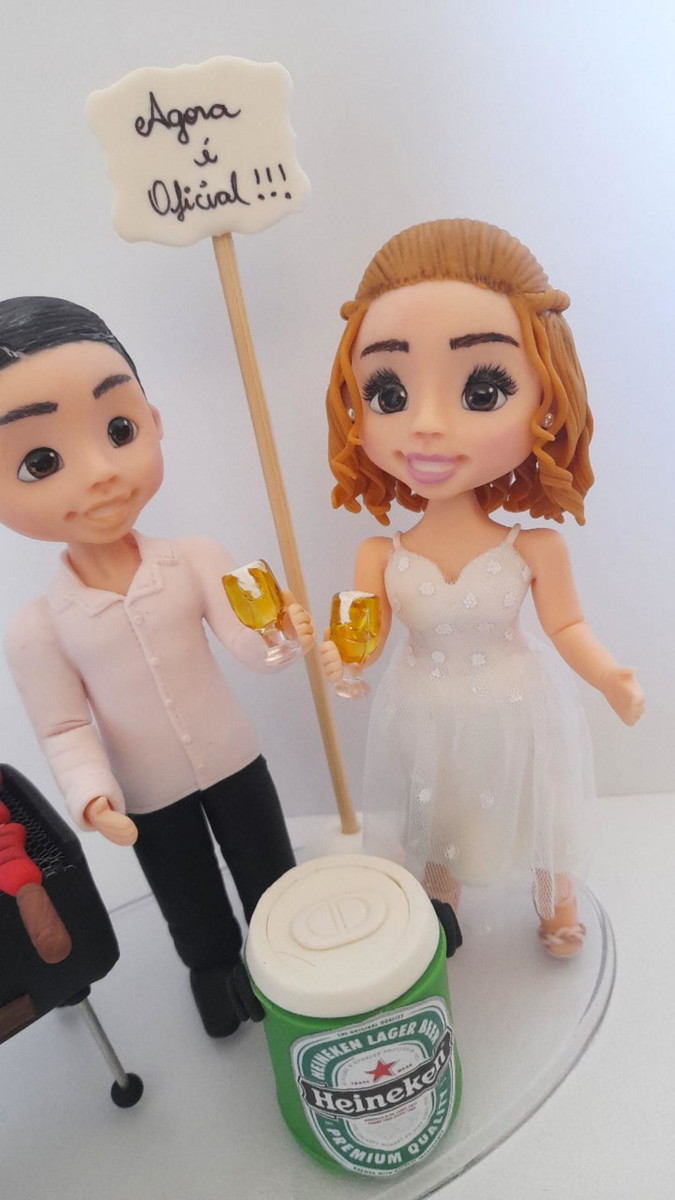 Topo de Bolo Casamento - Imagem 5