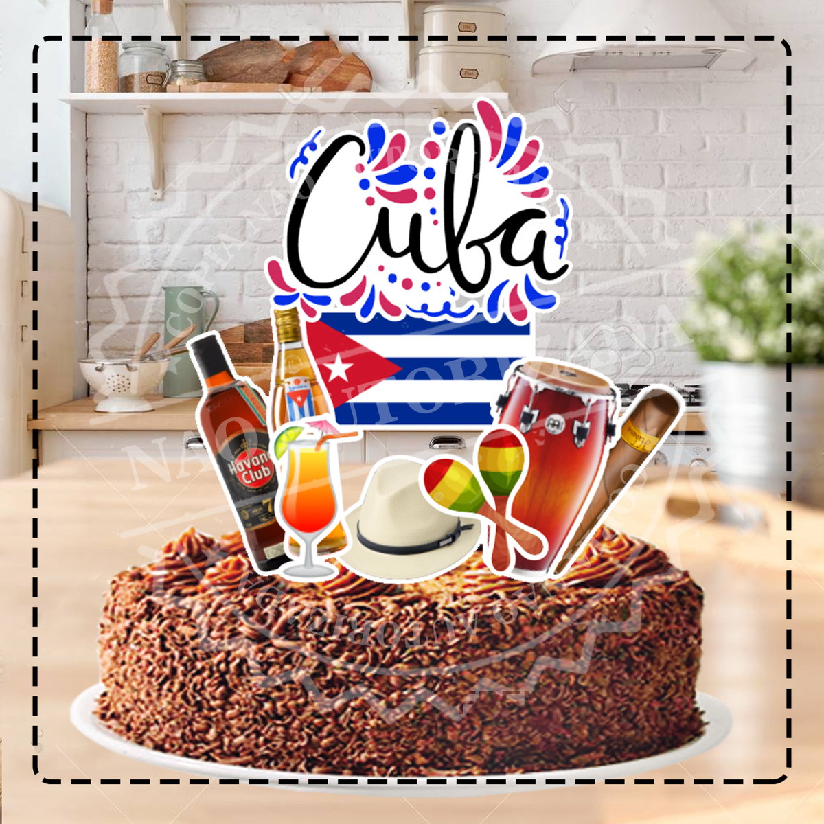 TOPO DE BOLO CUBA - ARQUIVO DIGITAL