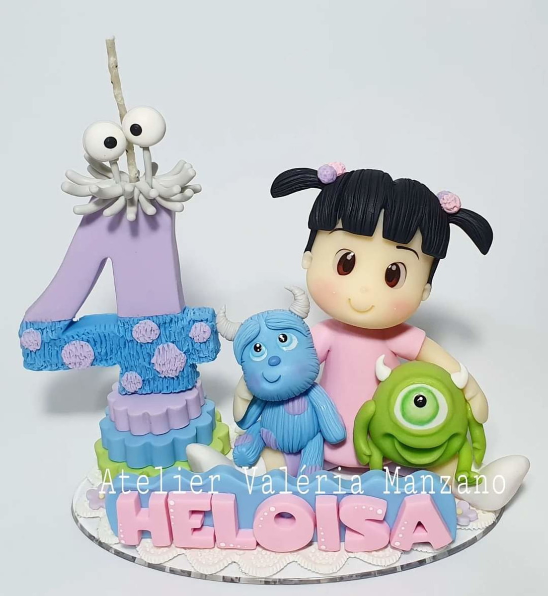 TOPO DE BOLO DA BOO PERSONALIZADO - Imagem 2