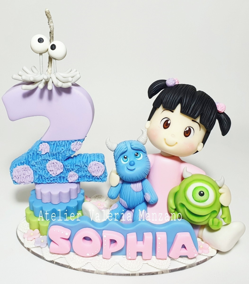 TOPO DE BOLO DA BOO PERSONALIZADO