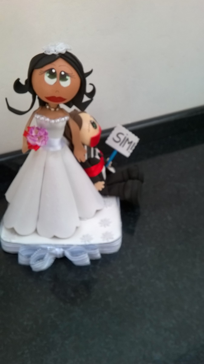 Topo de bolo de casamento - Imagem 2