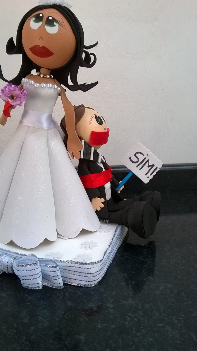 Topo de bolo de casamento - Imagem 4