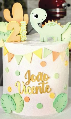 Topo de Bolo Dino Arquivo de Corte