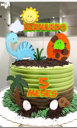 Arquivo de Corte -topo de Bolo Dinossauro