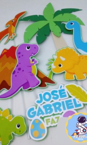 Arquivo Topo de Bolo - Dinossauros