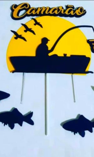 Topo de Bolo do Pescador