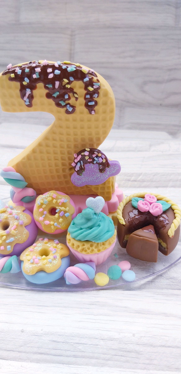 Topo de Bolo Doces - Imagem 2