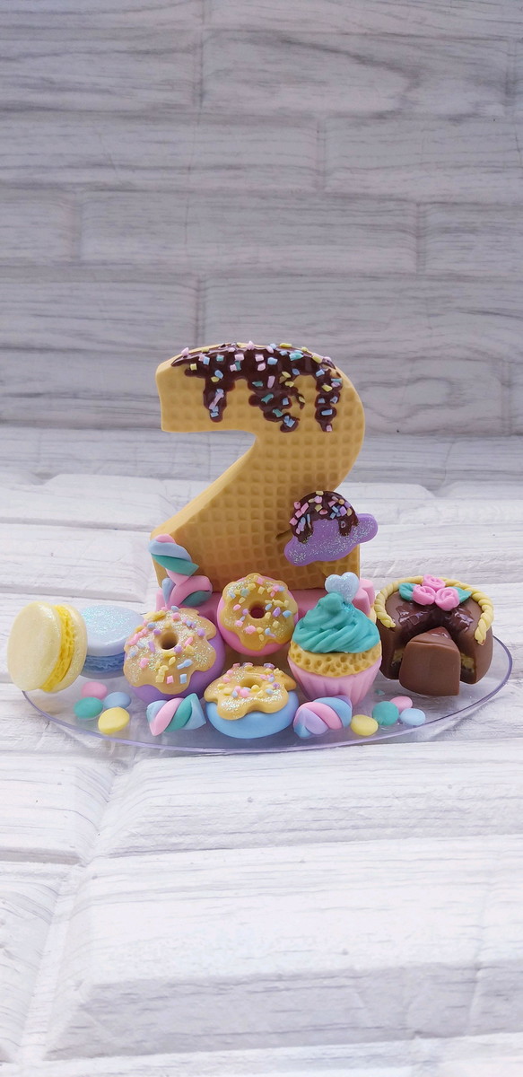 Topo de Bolo Doces - Imagem 4