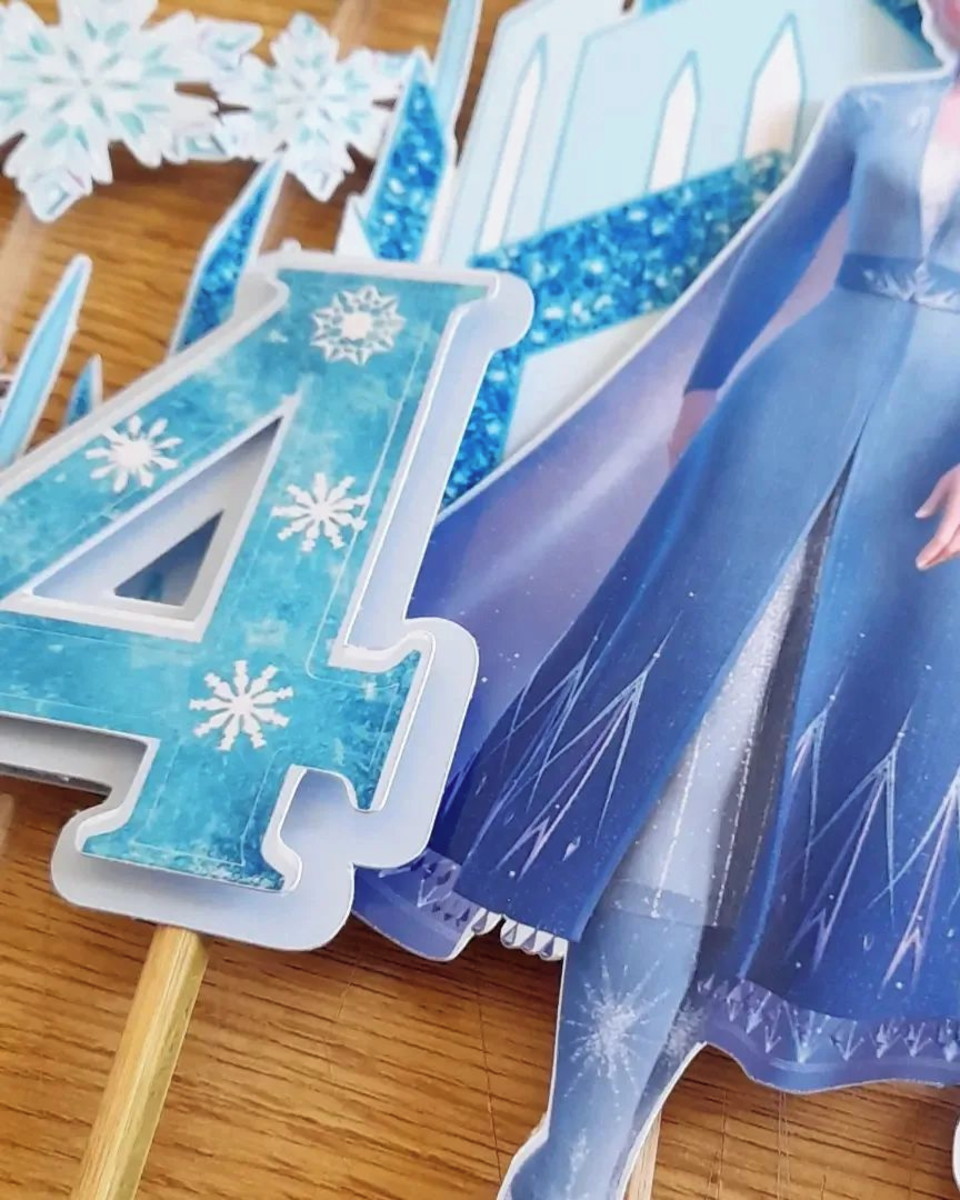 Topo de Bolo Frozen - Imagem 3