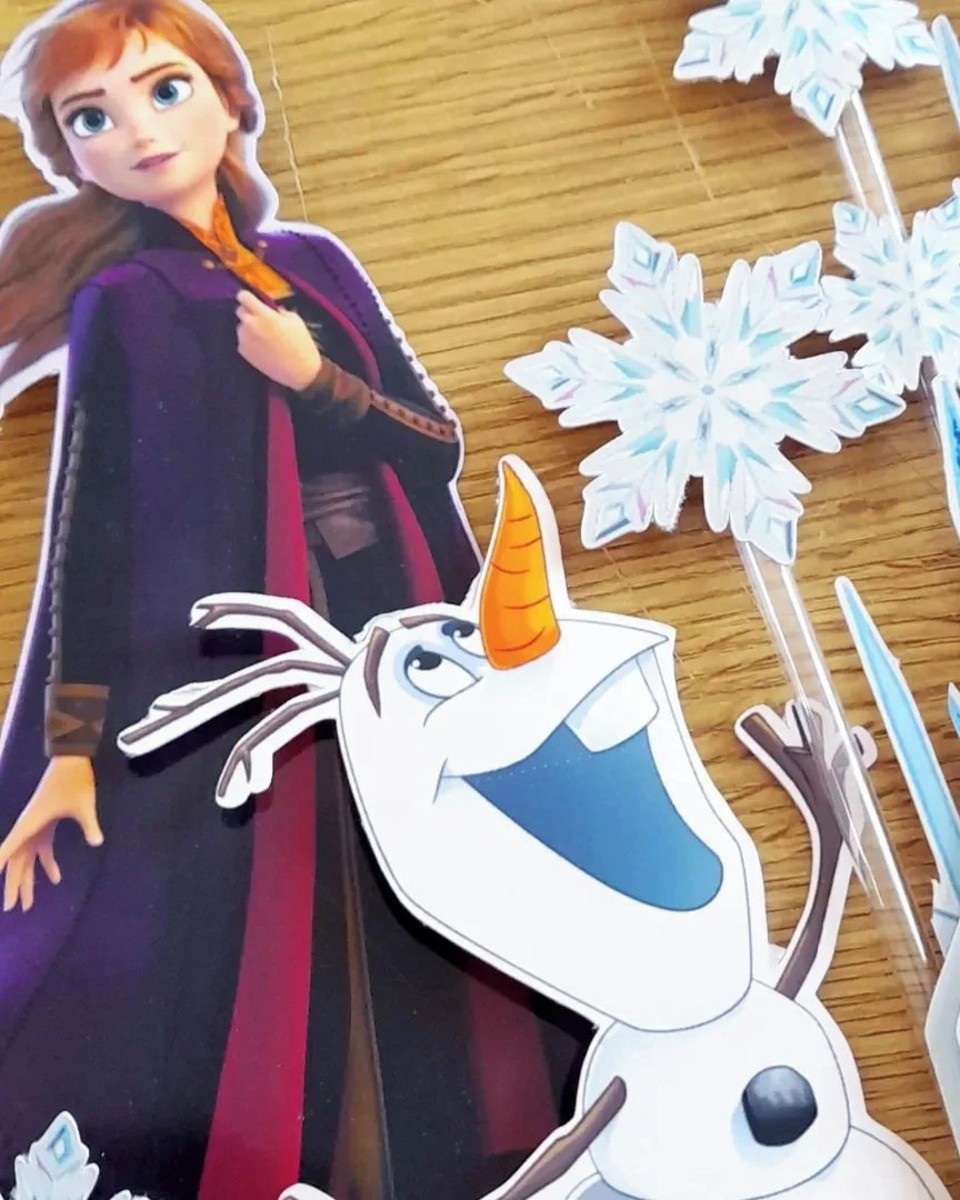 Topo de Bolo Frozen