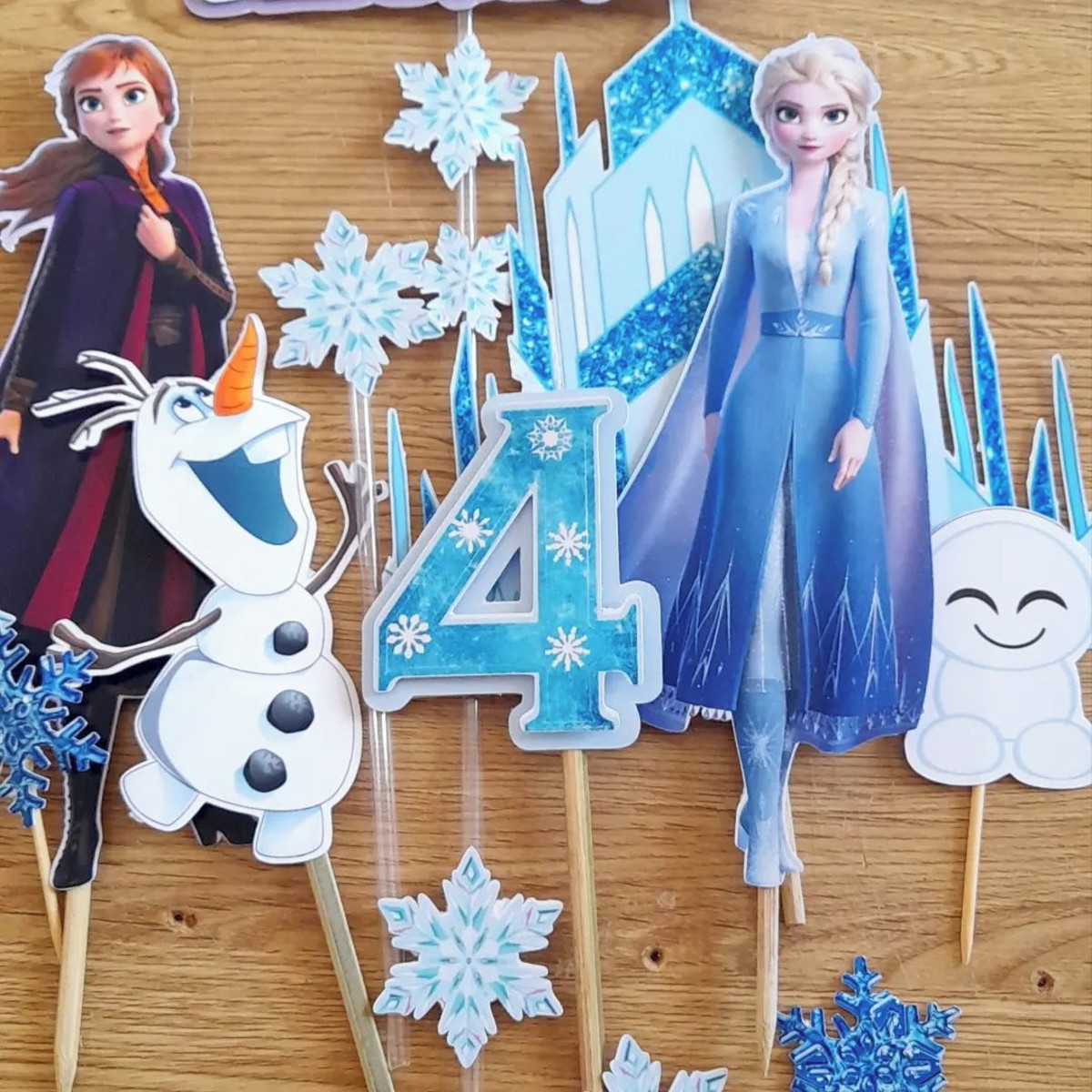 Topo de Bolo Frozen - Imagem 4